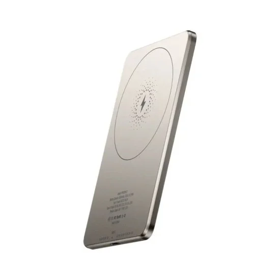 Power Bank 5000Mah Magsafe Ultra Powerology - Titanium